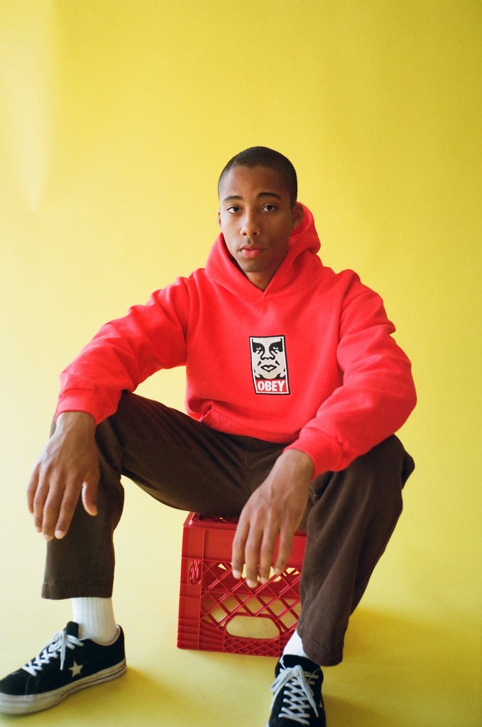 OBEY ONLINE EXCLUSIVE - THE ICON HEAVYWEIGHT PULLOVER