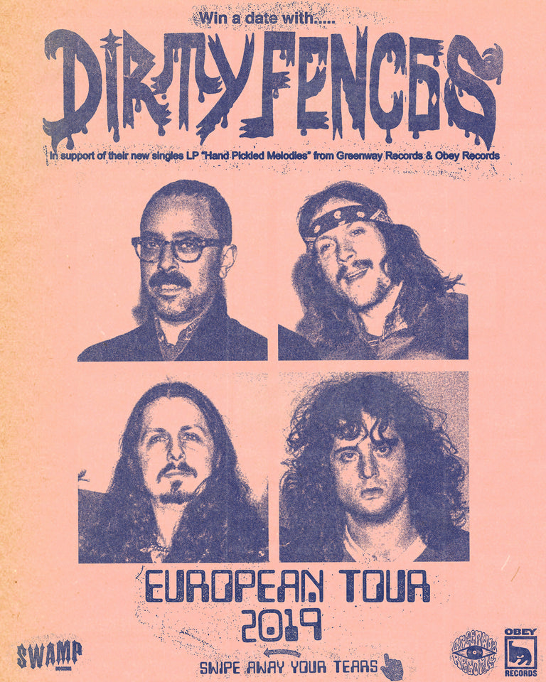 Dirty Fences Euro Tour Dates + New LP 'Hand Pickled Melodies'