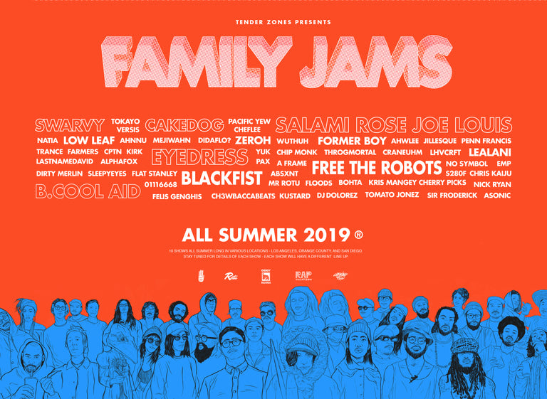 OBEY RECORDS: FAMILY JAMS BY TENDER ZONES