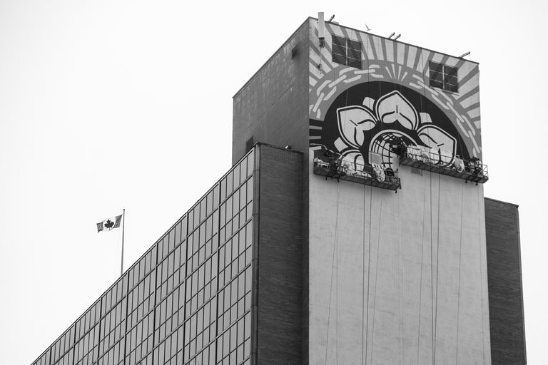 PROGRESS SHOTS: VANCOUVER MURAL