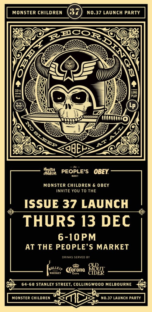 MONSTER CHILDREN X OBEY