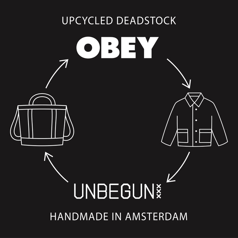 OBEY X UNBEGUN: UPCYCLED DEADSTOCK