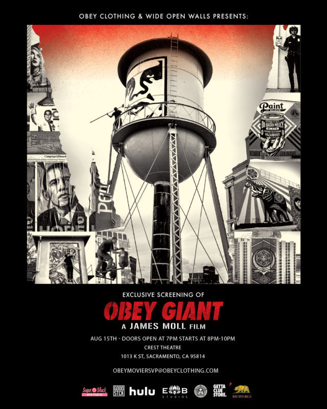 Obey Giant Film by James Moll (Sacramento)