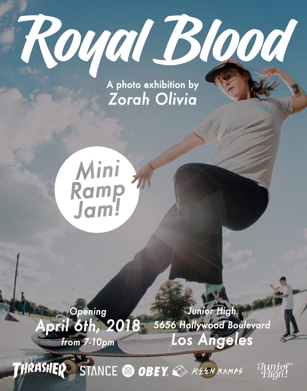 Royal Blood - A Photo Exhibit by Zorah Olivia - Opening 4/6 in LA