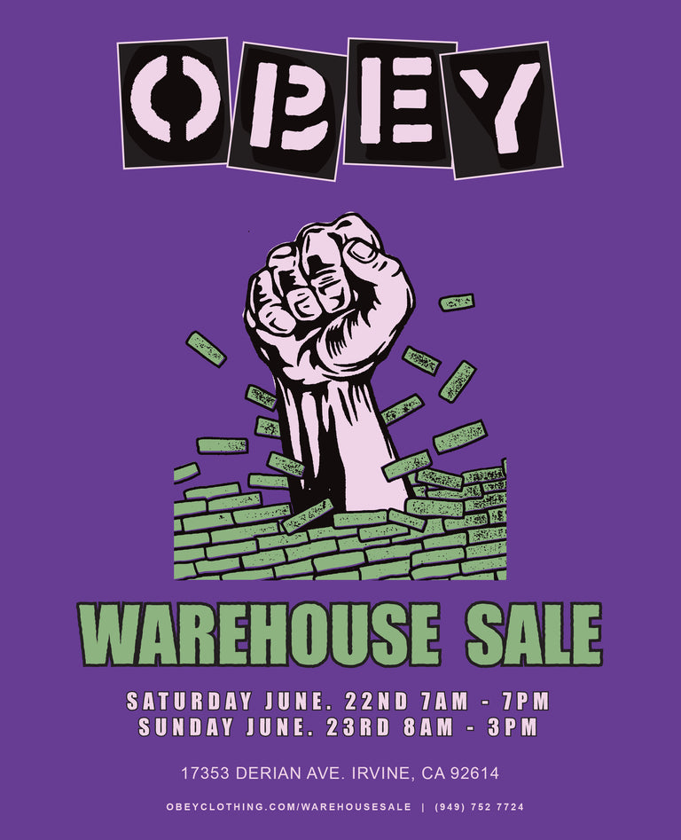 WAREHOUSE SALE SUMMER 2019