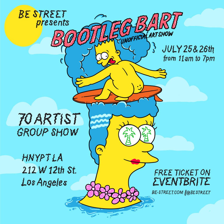 This weekend: Bootleg Bart Art Show