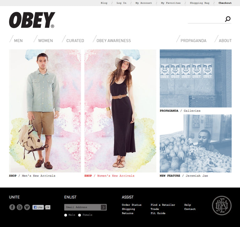 the new obeyclothing.com!