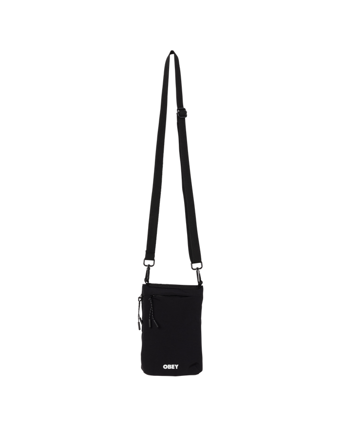 obey compact traveler bag black