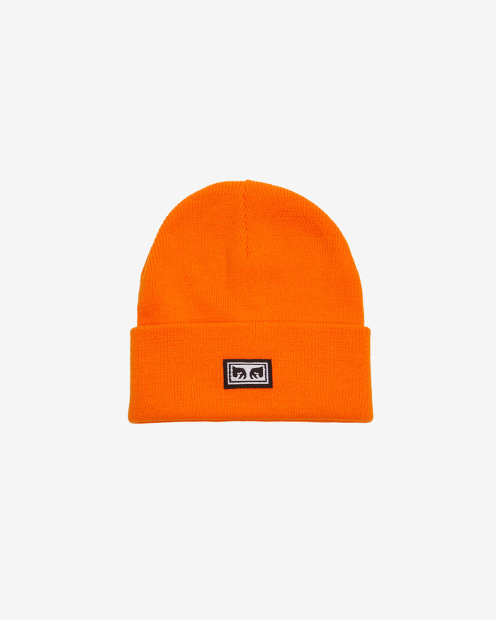 obey icon eyes beanie bright marigold
