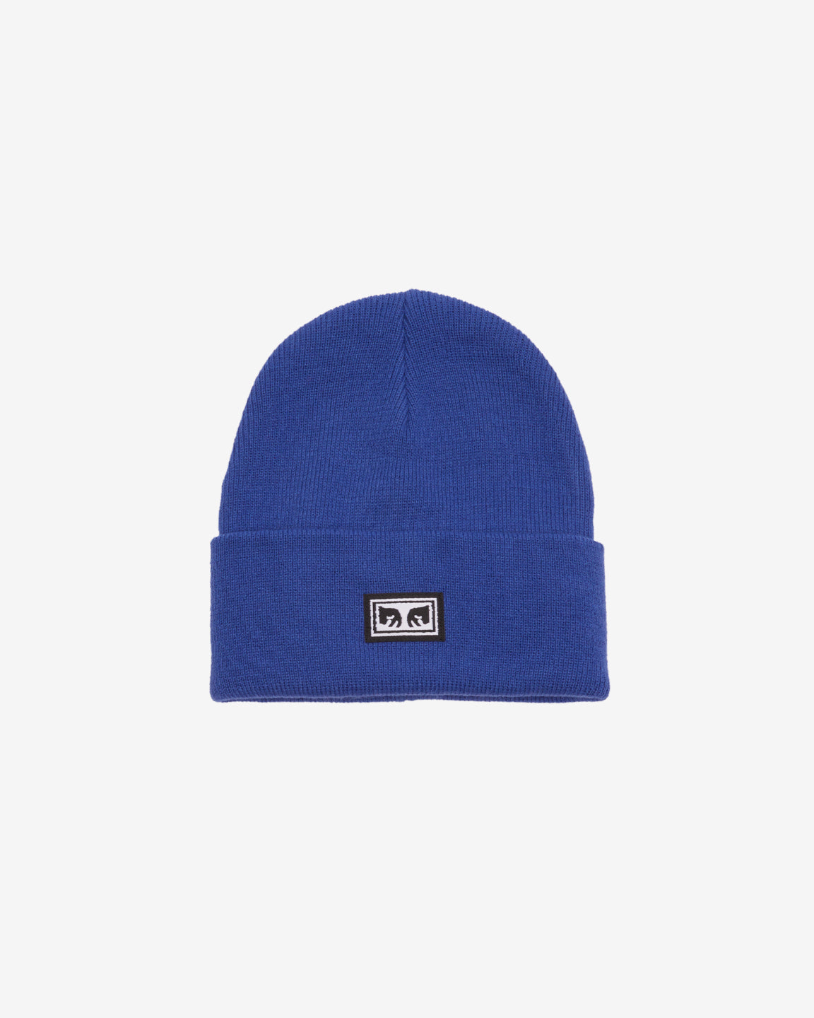obey icon eyes beanie olympian blue (zoomed)