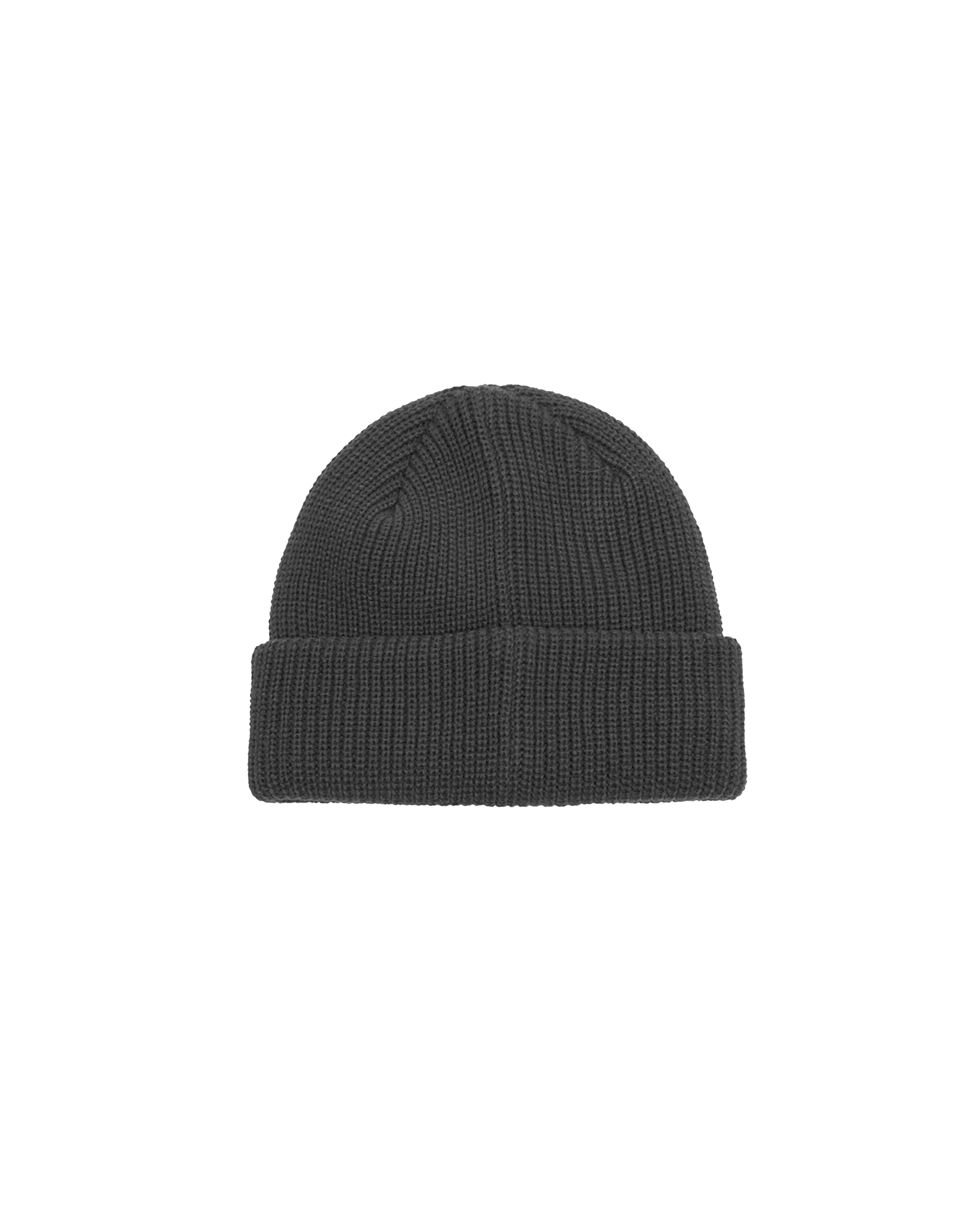 obey mid icon patch cuff beanie black (zoomed)