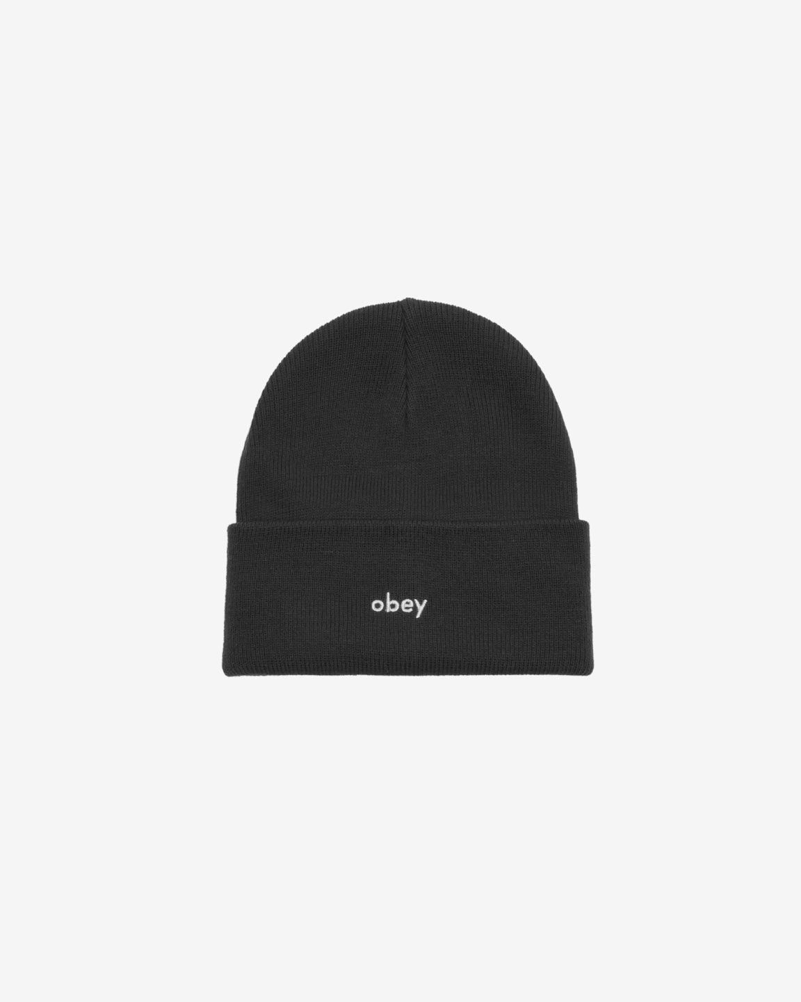 obey karma beanie black (zoomed)