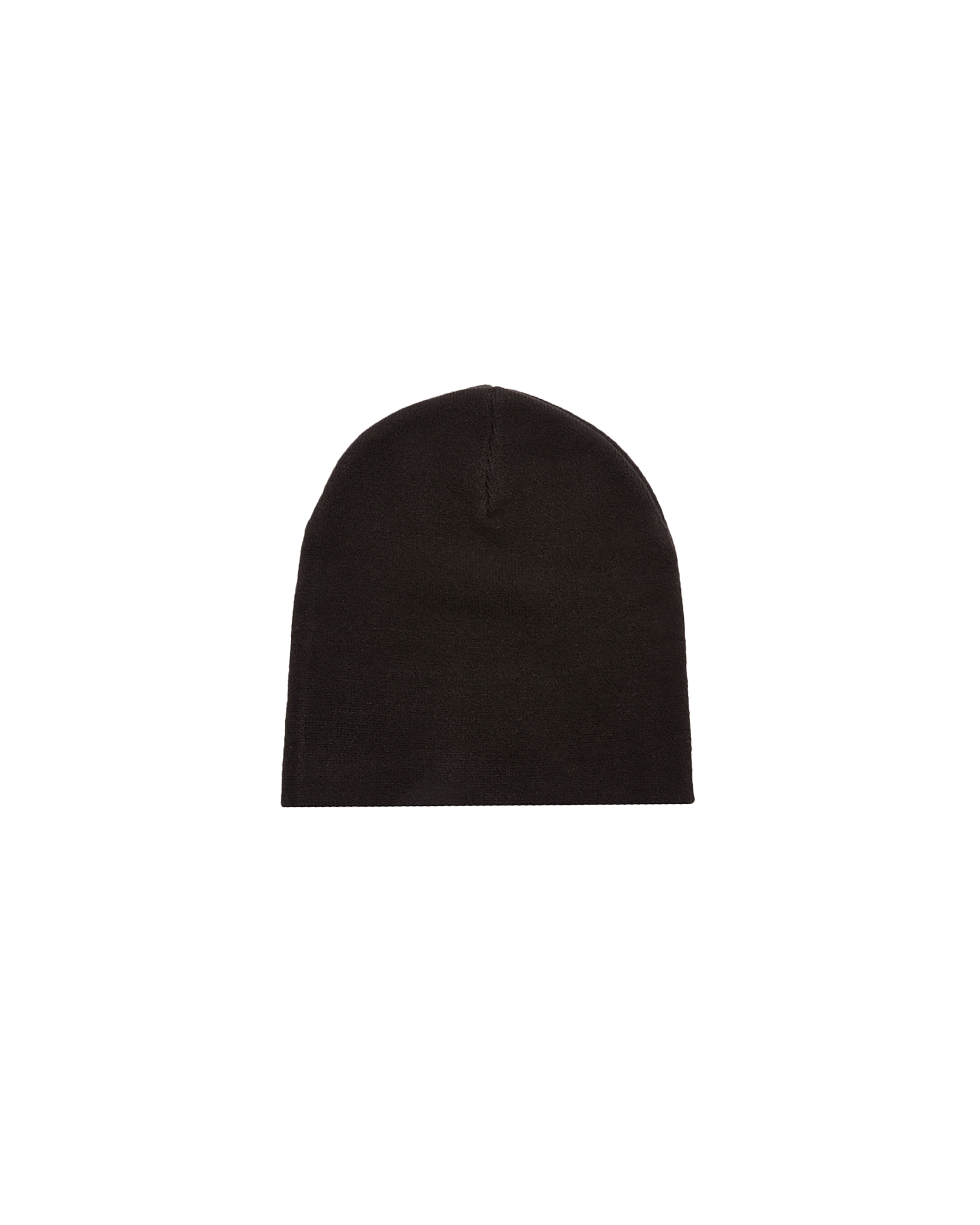 obey label beanie black (zoomed)