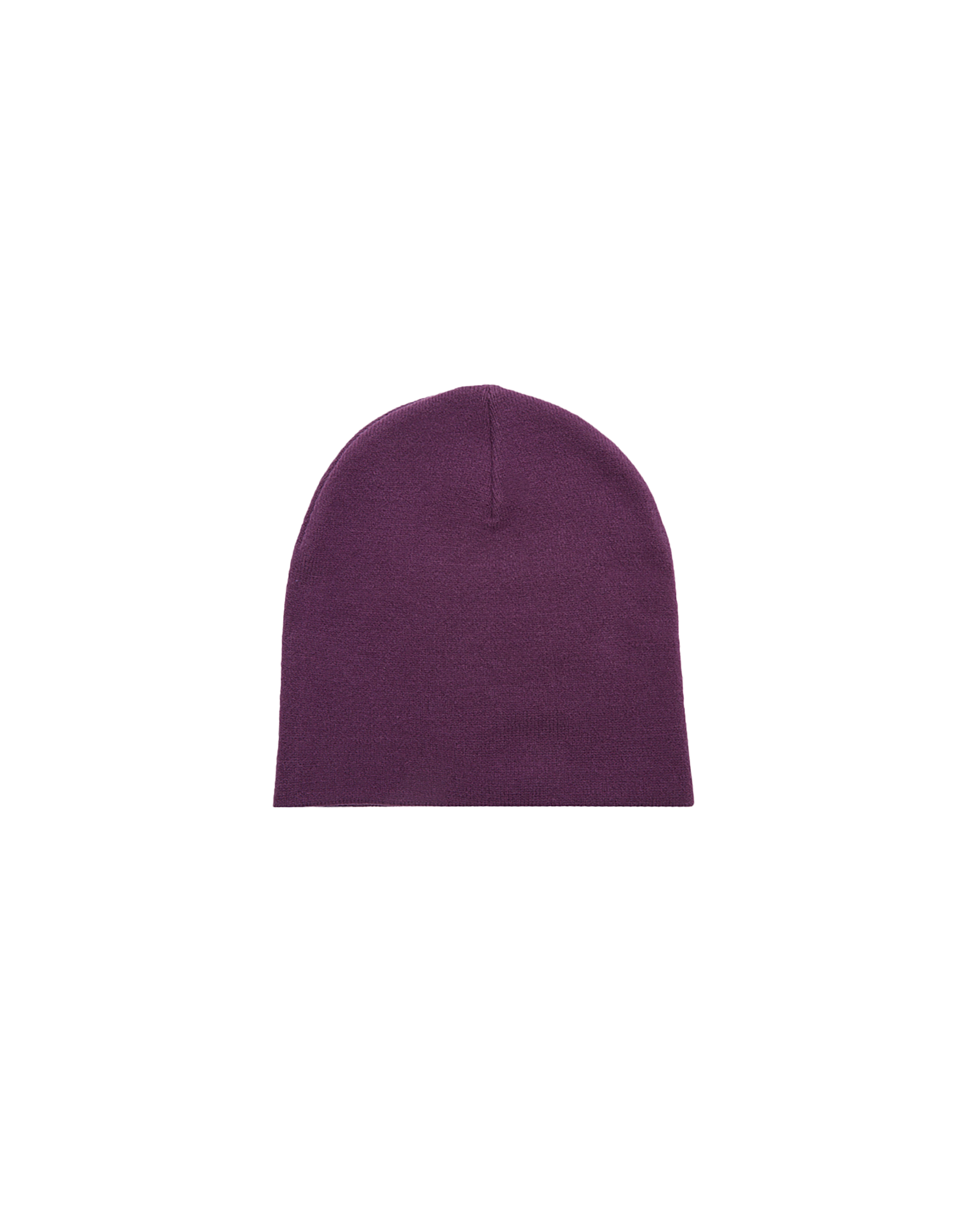 obey label beanie imperial purple (zoomed)