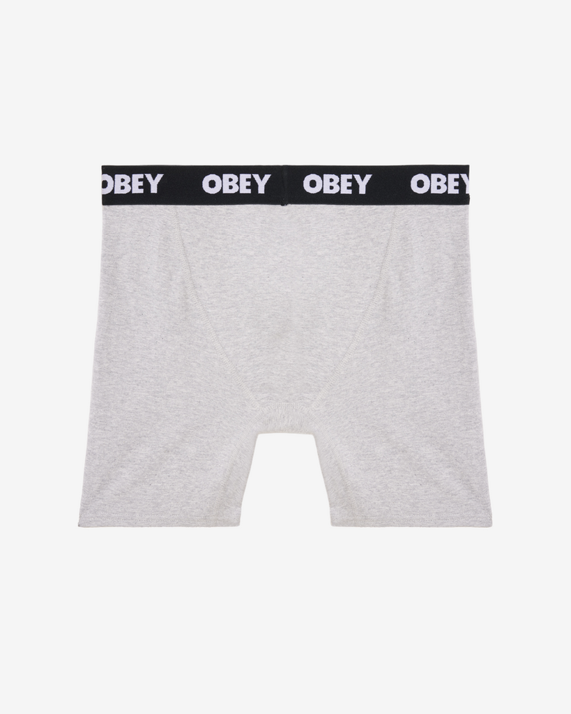 EST. WORK BOXERS (2-PACK) ash grey | OBEY Clothing