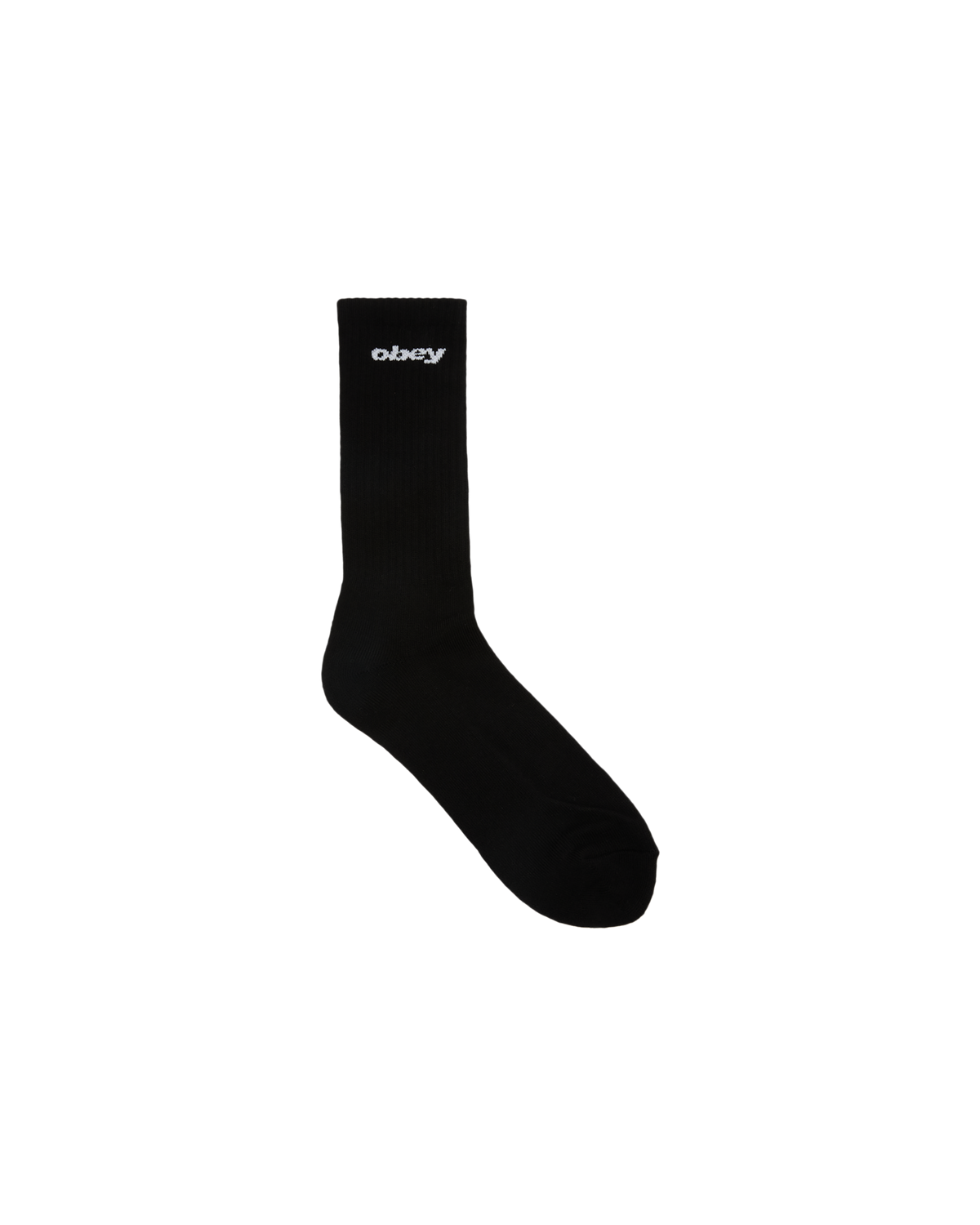 obey-sports-logo-socks-black