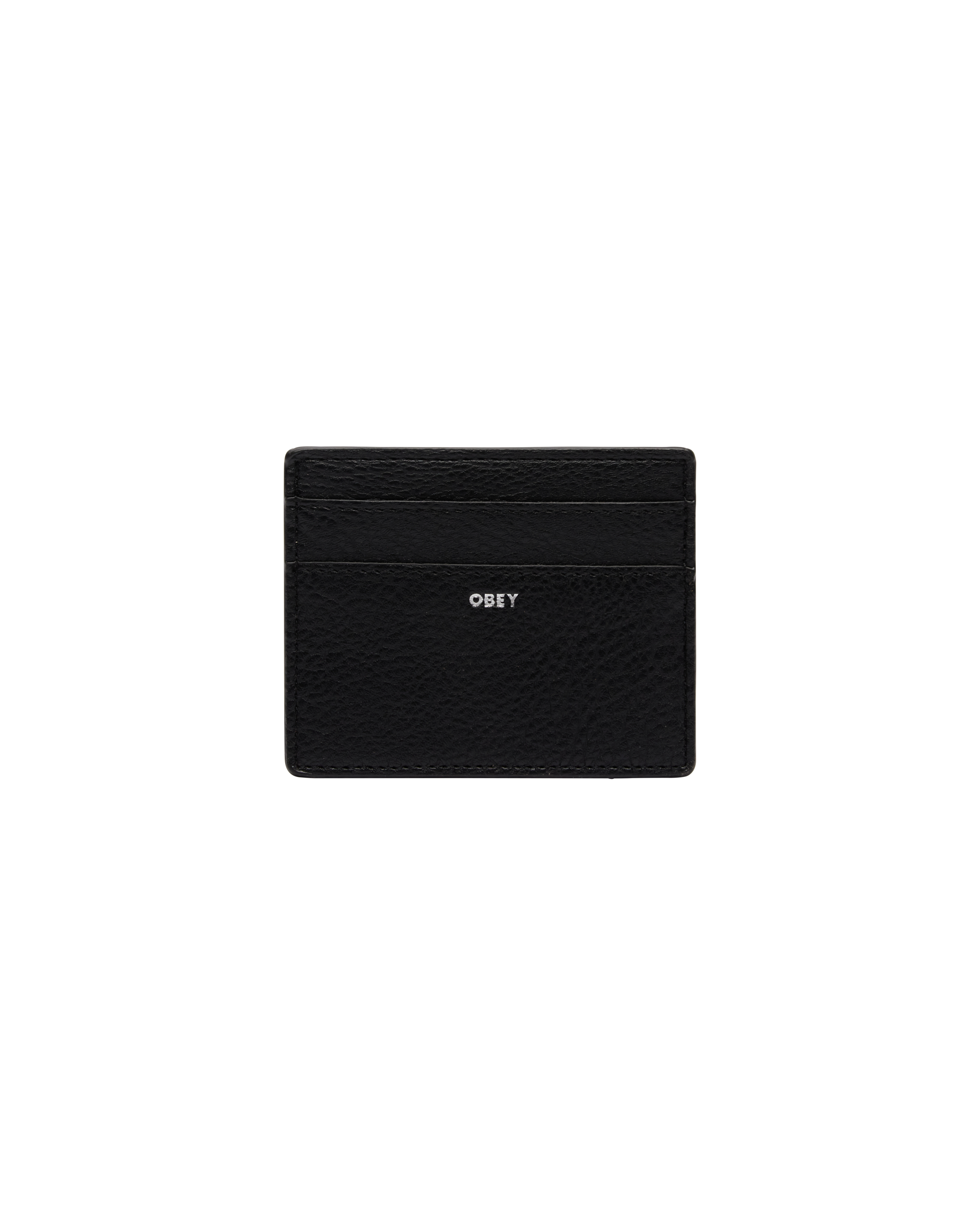 obey card wallet black (zoomed)