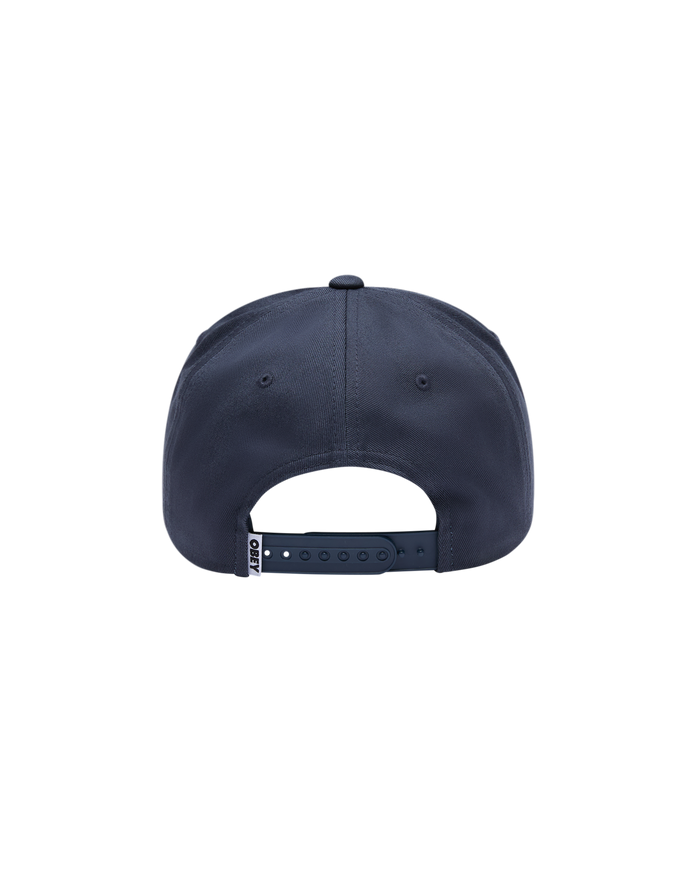 obey-ranch-5-panel-snapback-navy - alternate view