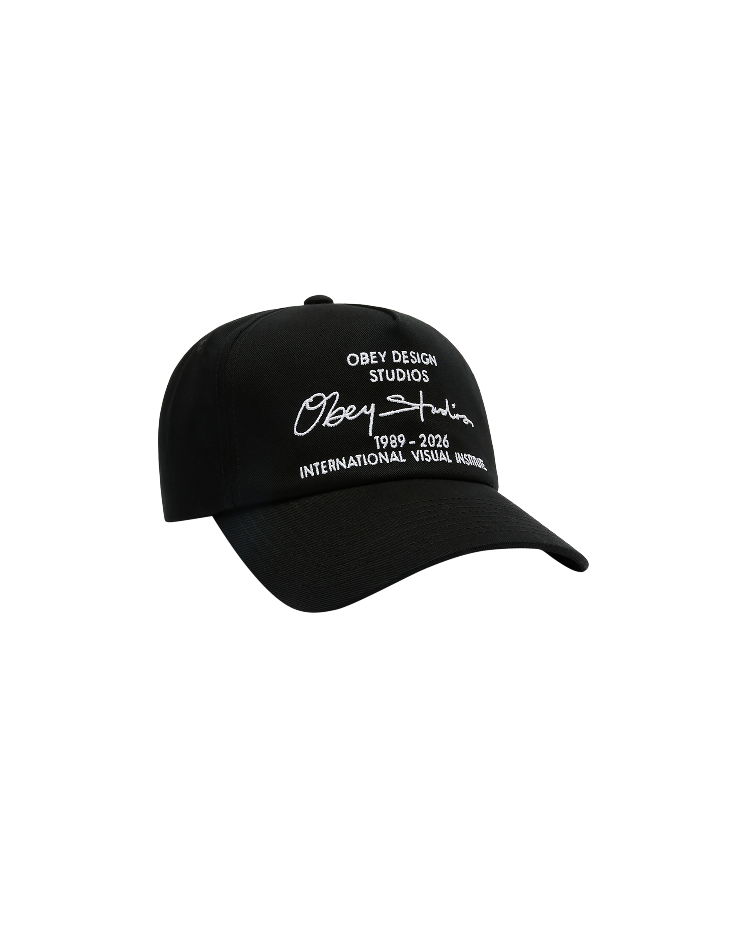 obey design studios 5 panel black (zoomed)