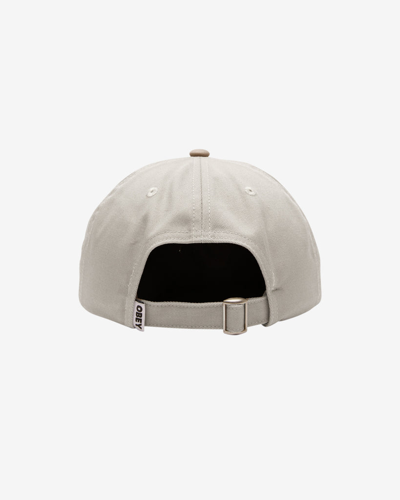 OBEY BOLD TWILL 6 PANEL UNBLEACHED | OBEY Clothing