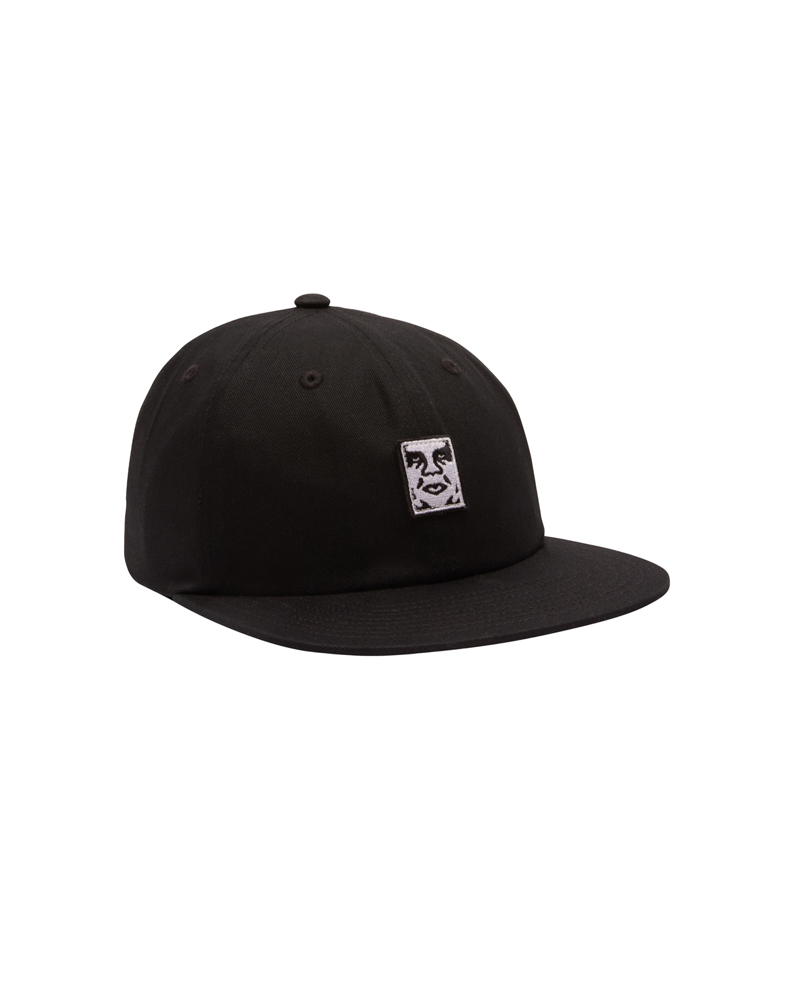 obey icon patch hat black (zoomed)