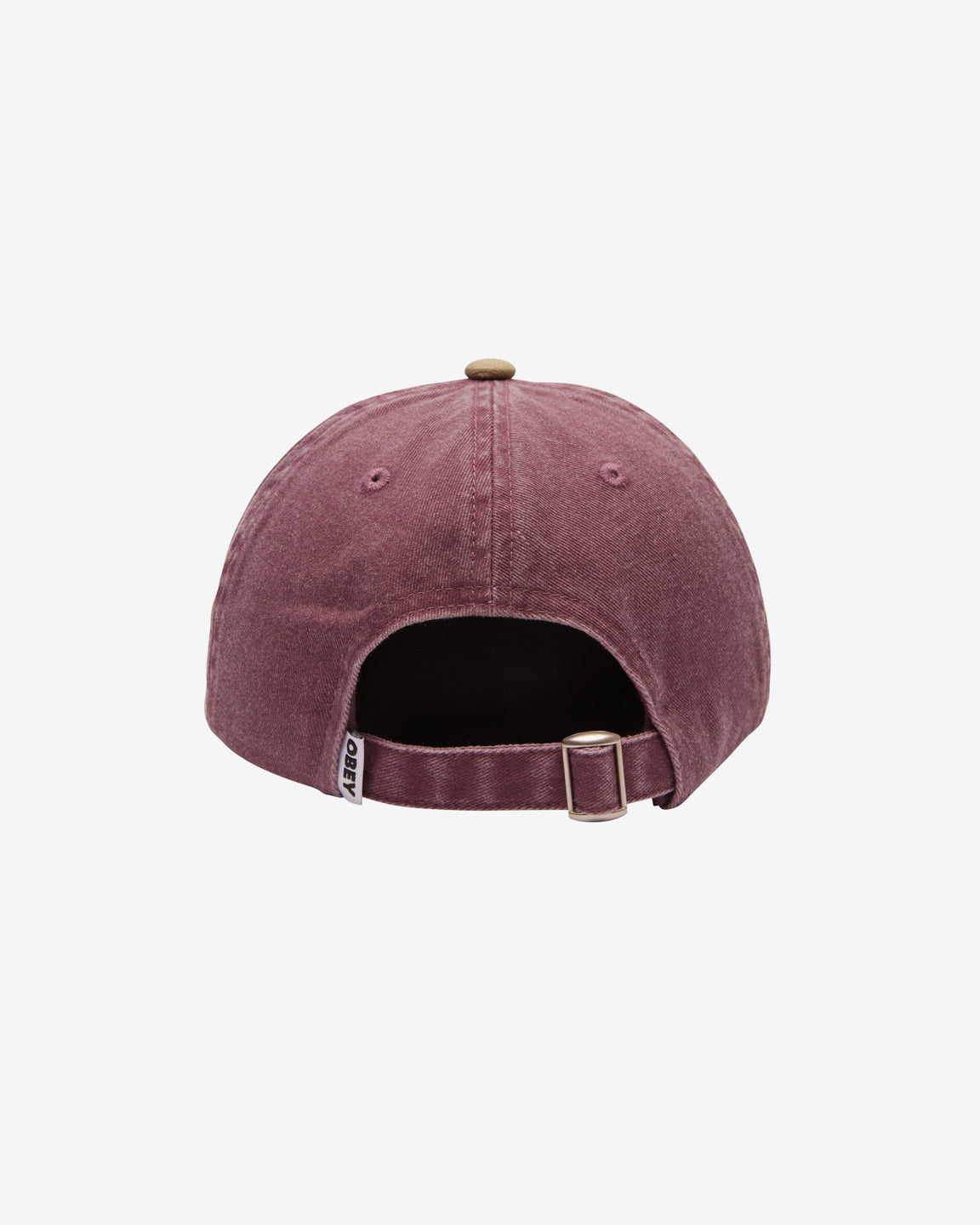 obey lowercase pigment 2 tone hat pigment vino multi (zoomed)