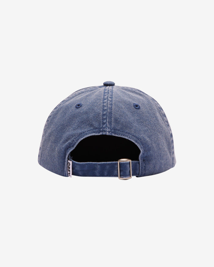 obey pigment lowercase hat pigment navy - alternate view