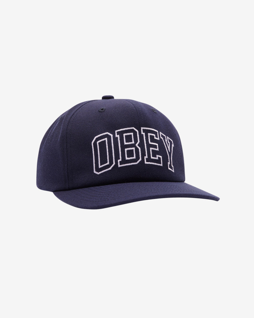 ACADEMY 6 PANEL NAVY | OBEY Clothing