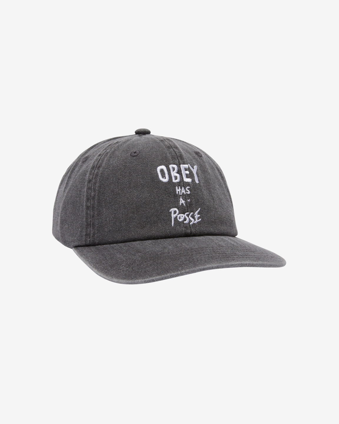 obey pigment posse hat pigment black (zoomed)