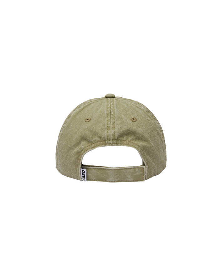 obey icon eyes pigment hat pigment khaki - alternate view