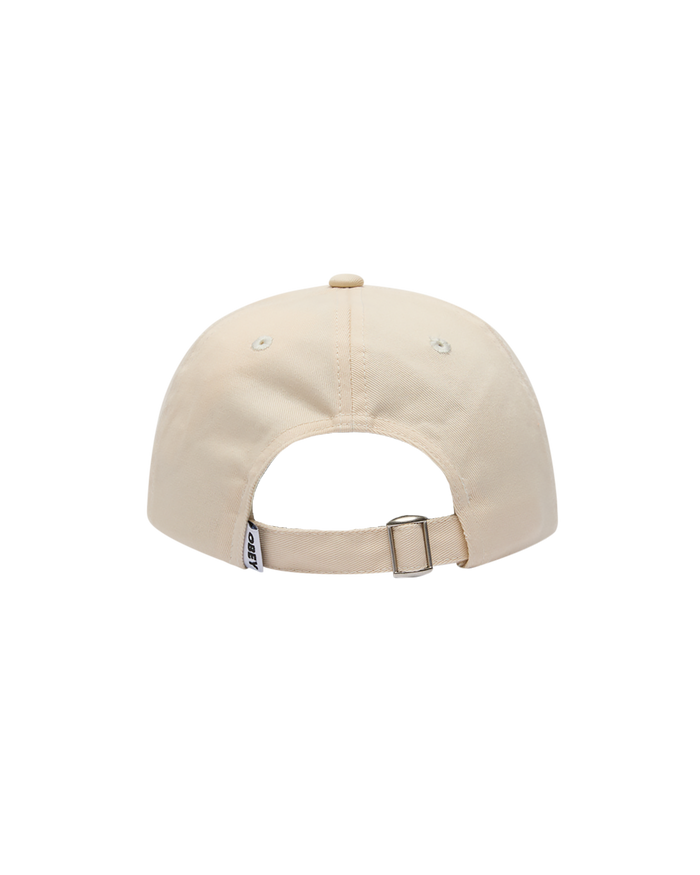 obey sonic vibration hat unbleached - alternate view