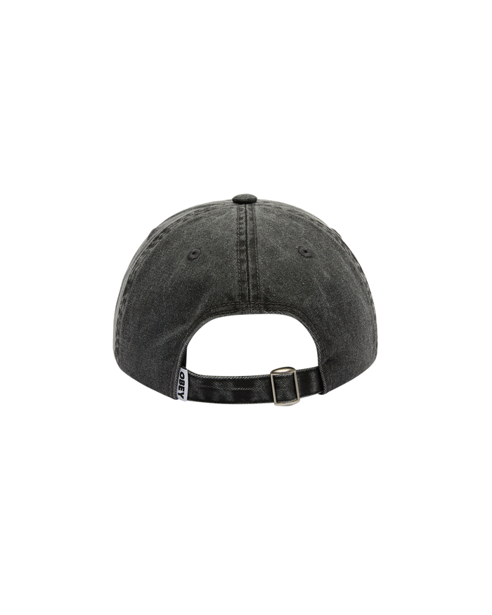 obey-pigment-obey-crossed-6-panel-pigment-black - alternate view