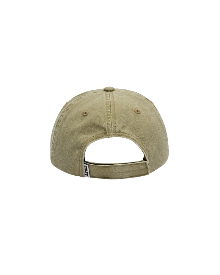 obey-pigment-obey-records-6-panel-pigment-khaki-multi - alternate view