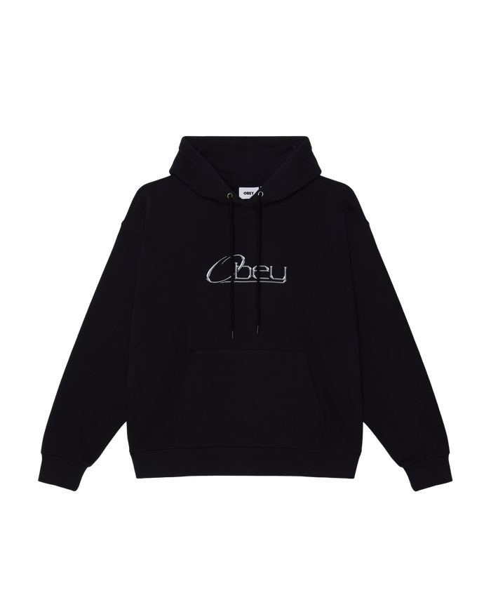 obey-chrome-pullover-black