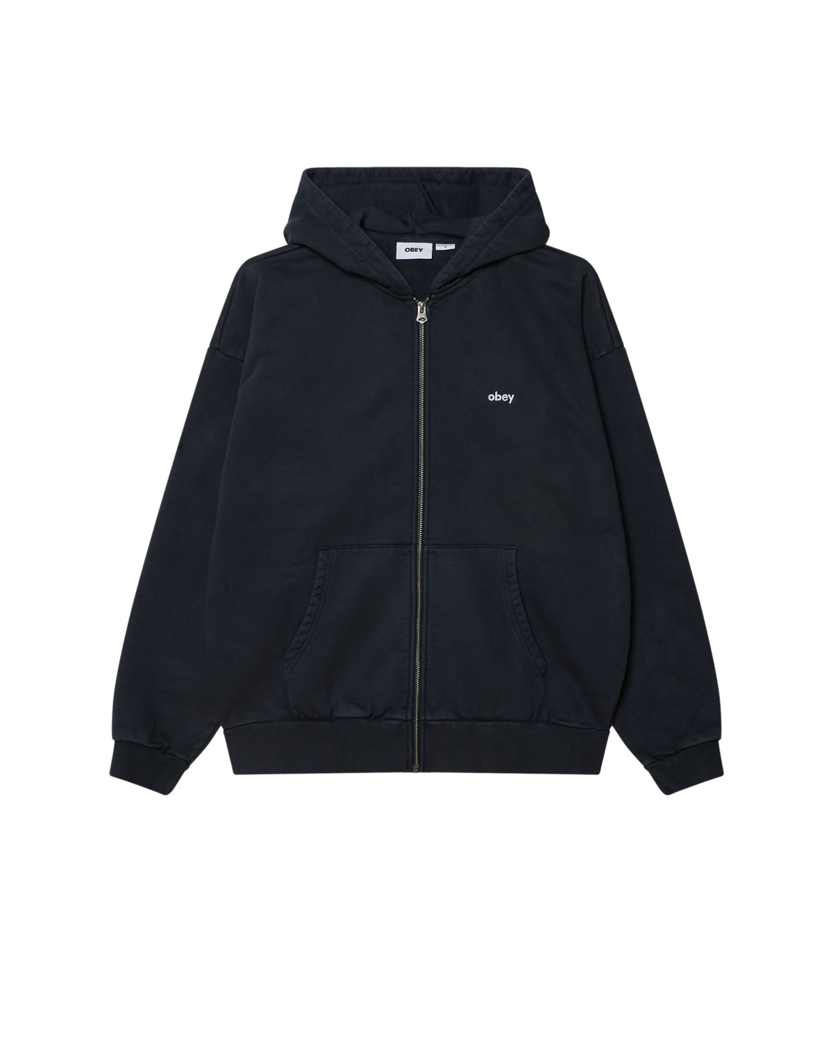 LOWERCASE PIGMENT ZIP HOOD