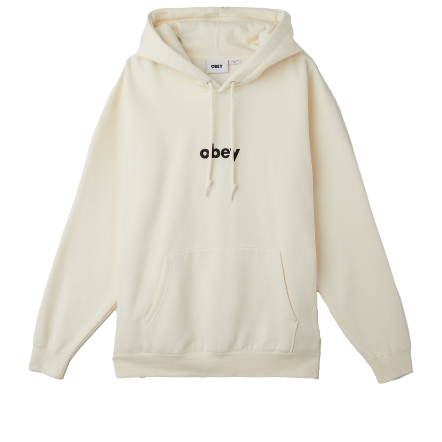 LOWERCASE PULLOVER HOOD UNBLEACHED