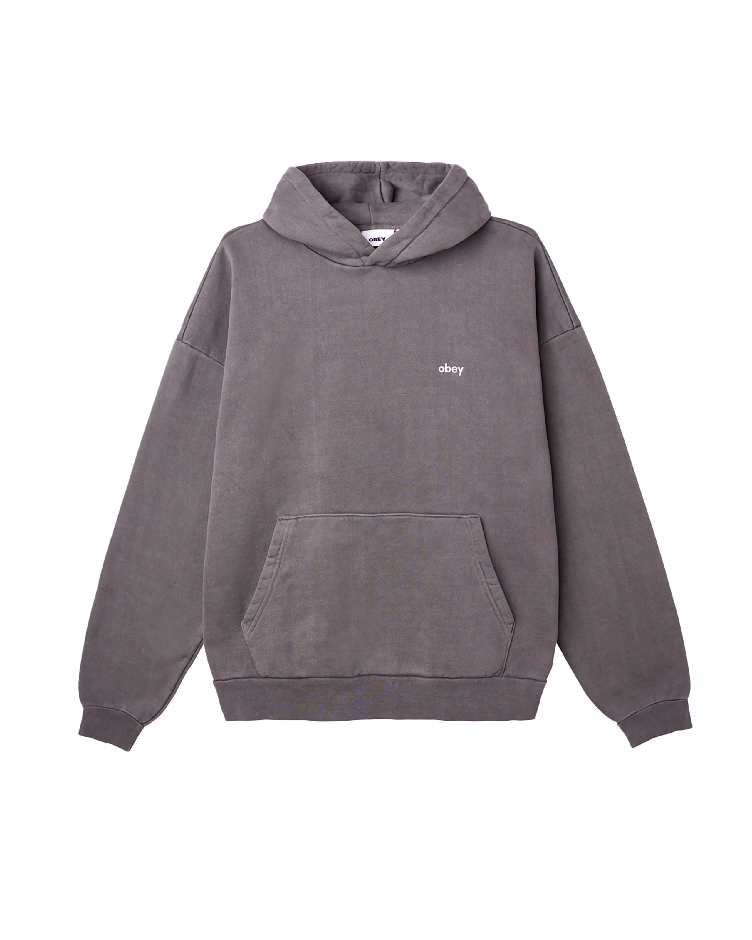 obey lowercase pigment pullover pigment digital black (zoomed)
