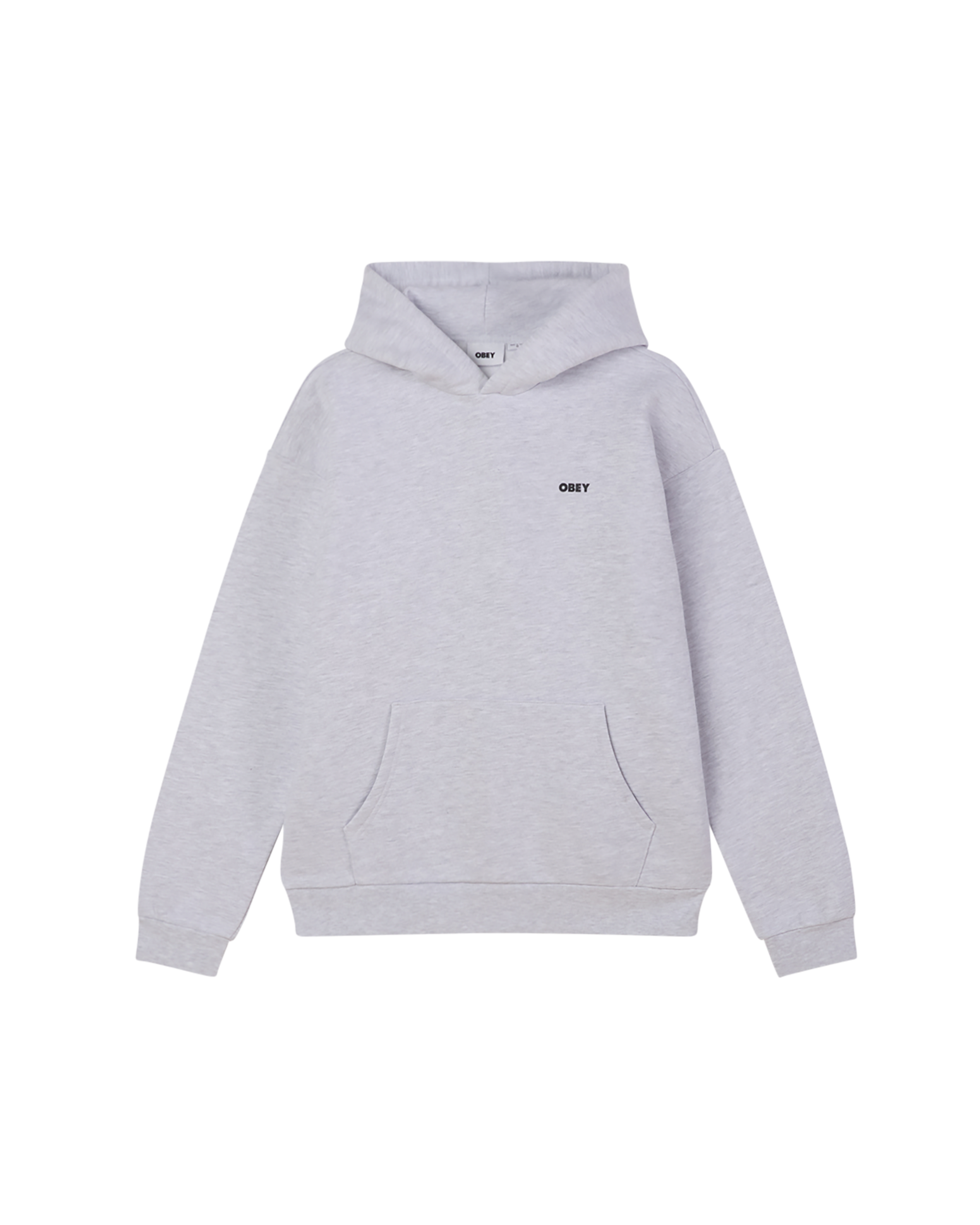 obey bold icon pullover ash grey (zoomed)