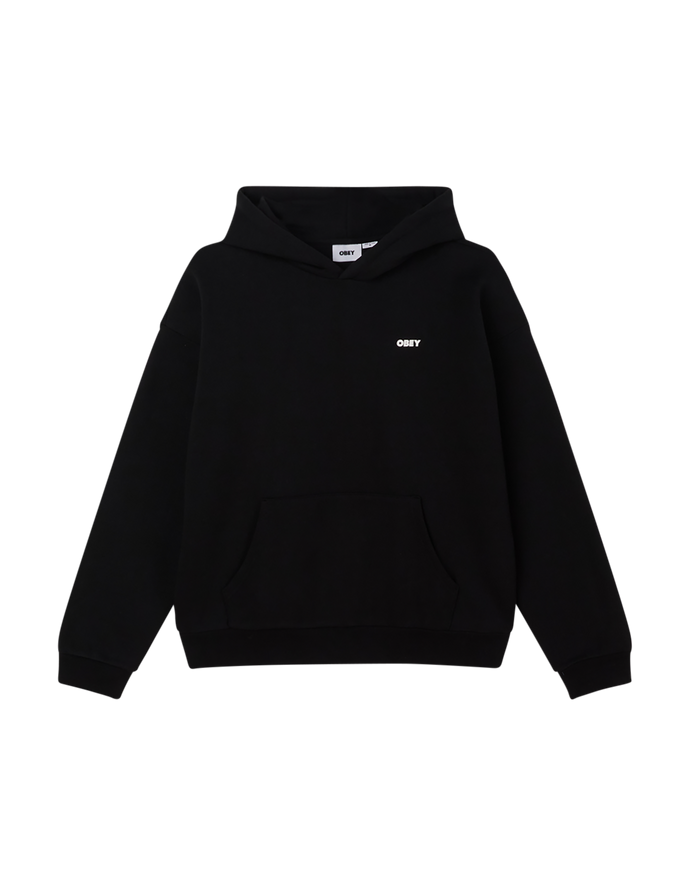obey bold icon pullover black - alternate view