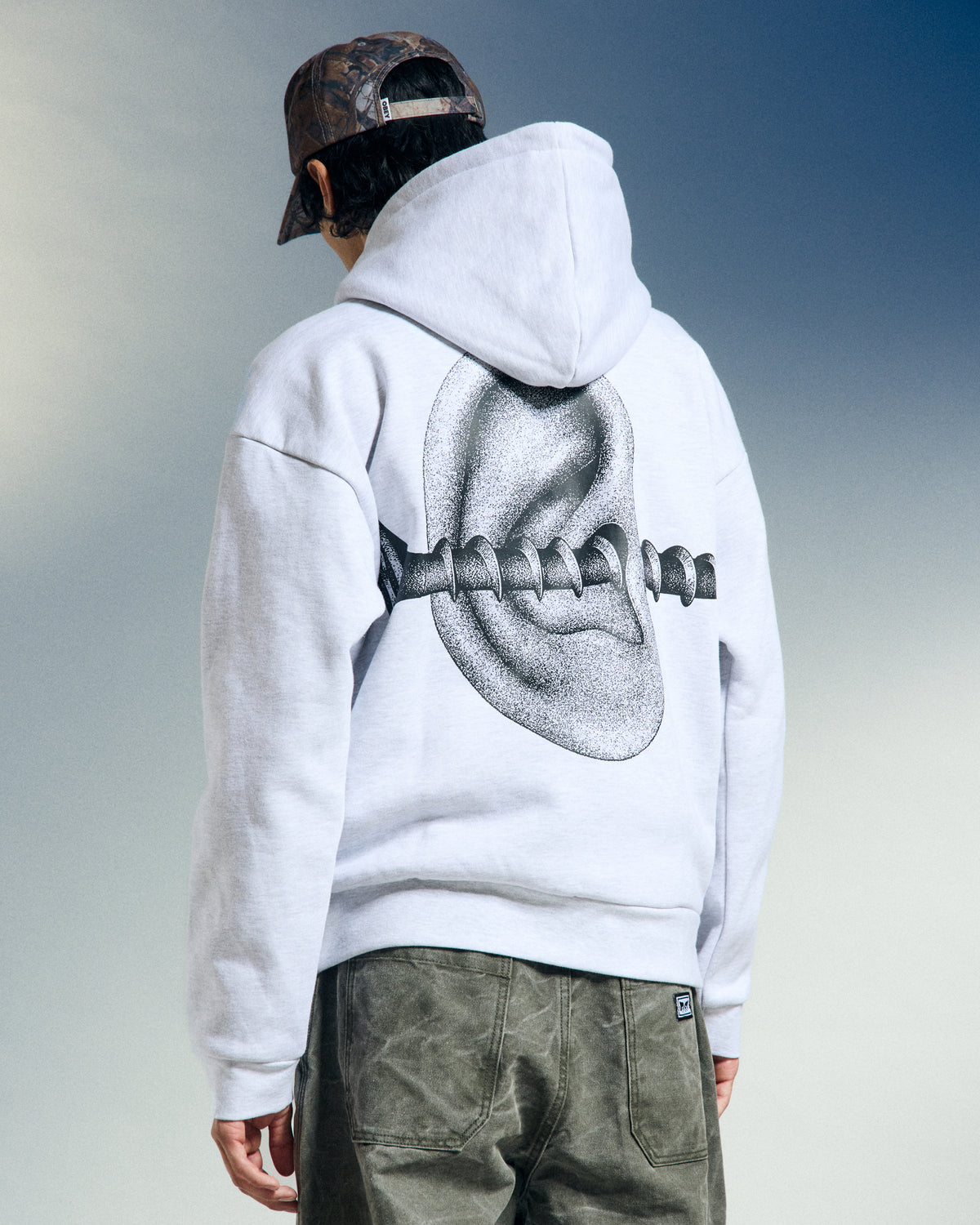 DISORDER PULLOVER HOOD