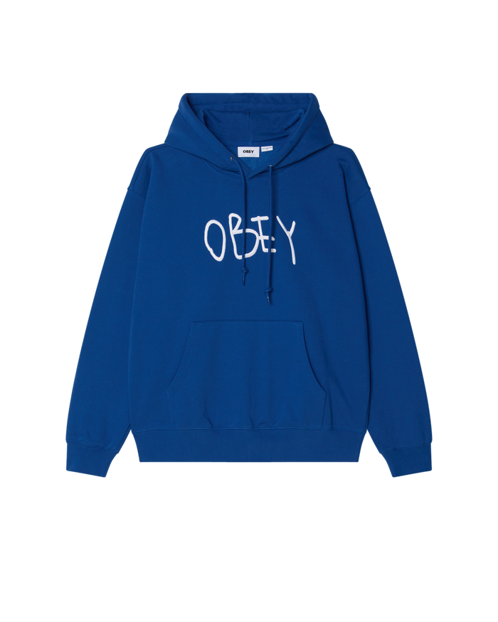SCRIBBLE PULLOVER HOOD