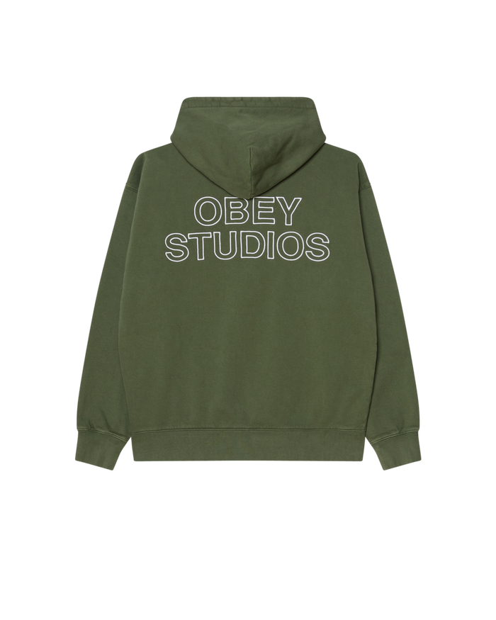 OBEY STUDIOS FADED PULLOVER