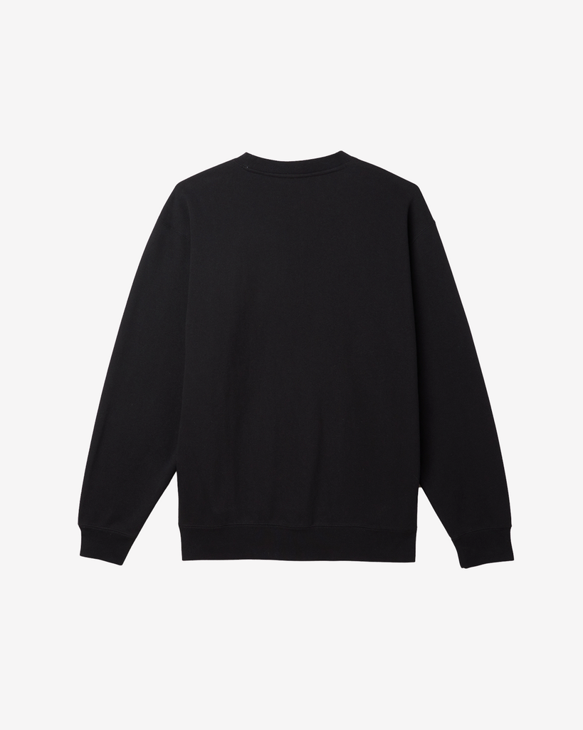 OBEY LOWERCASE CREWNECK BLACK | OBEY Clothing