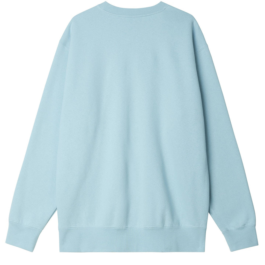 OBEY LOWERCASE CREWNECK SKY BLUE | OBEY Clothing