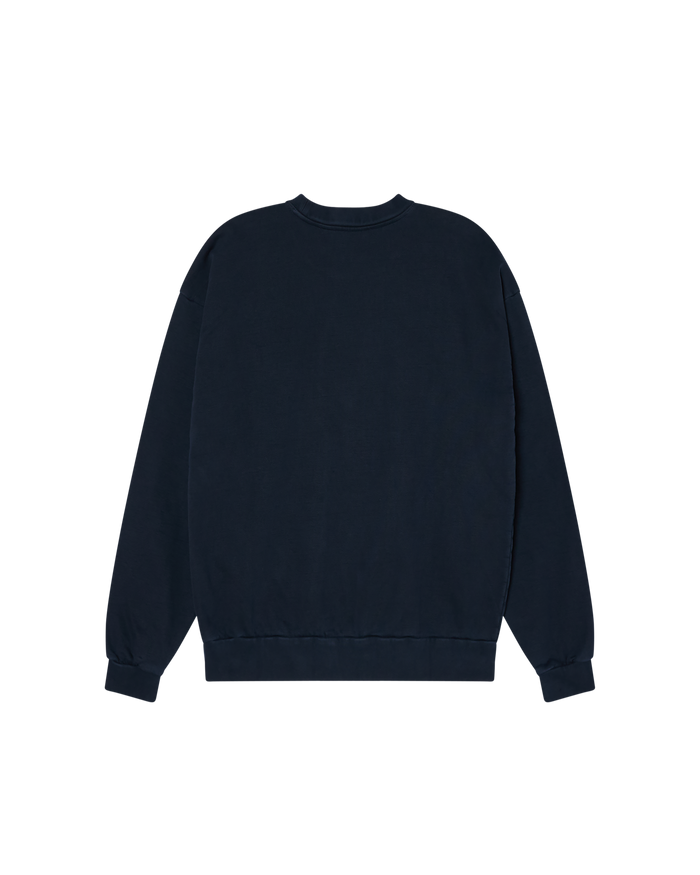 obey-lowercase-pigment-crewneck-pigment-dark-sapphire - alternate view