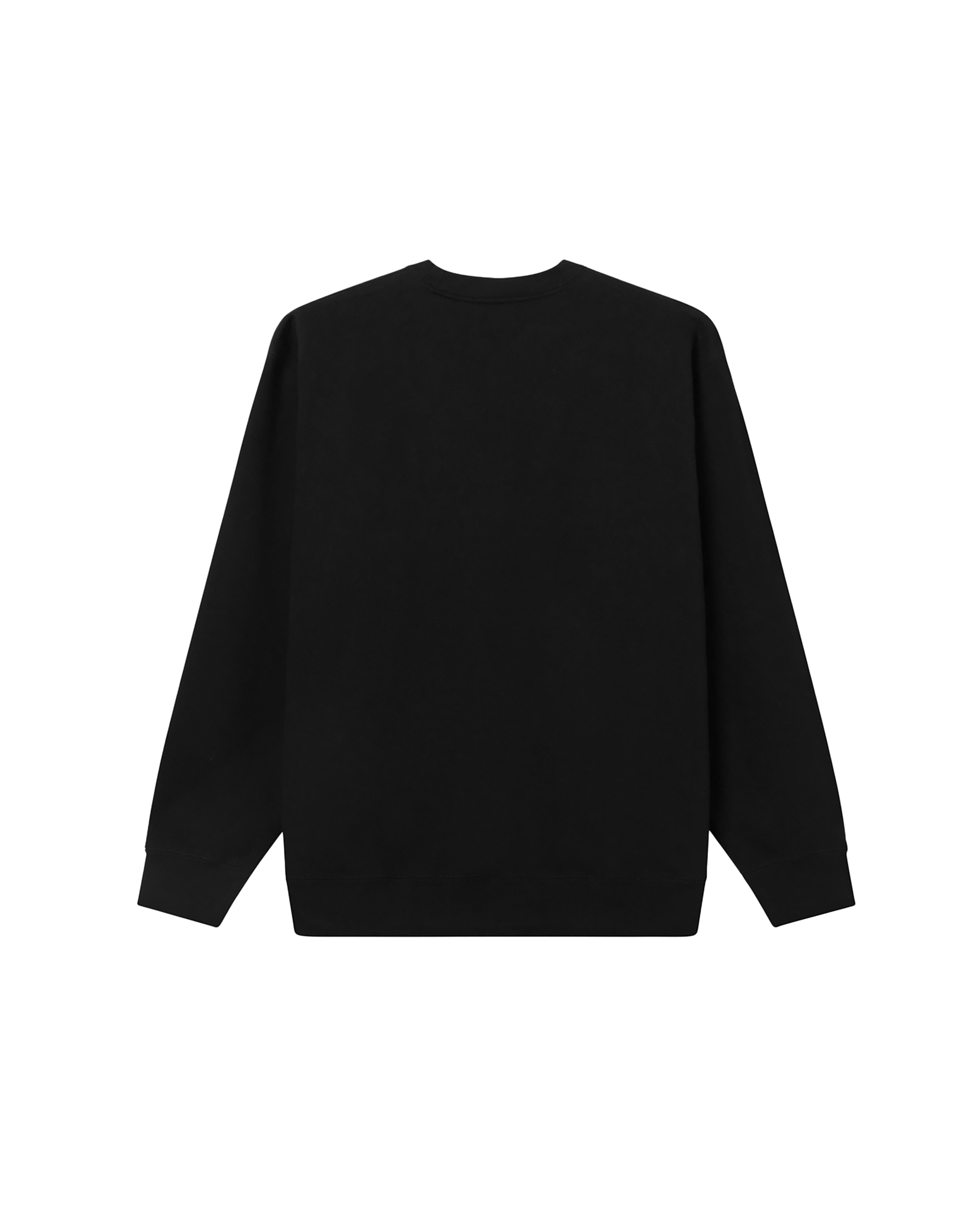 obey est works bold crewneck black (zoomed)
