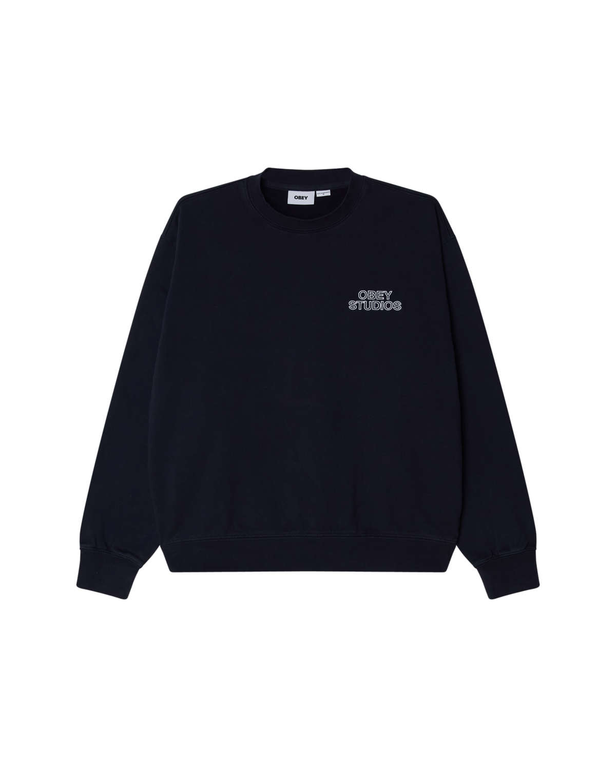 OBEY STUDIOS FADED CREWNECK
