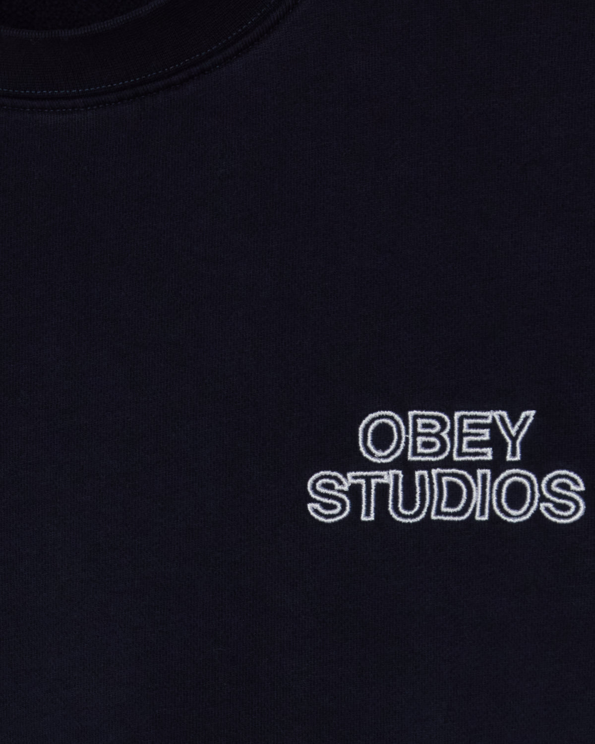 OBEY STUDIOS FADED CREWNECK