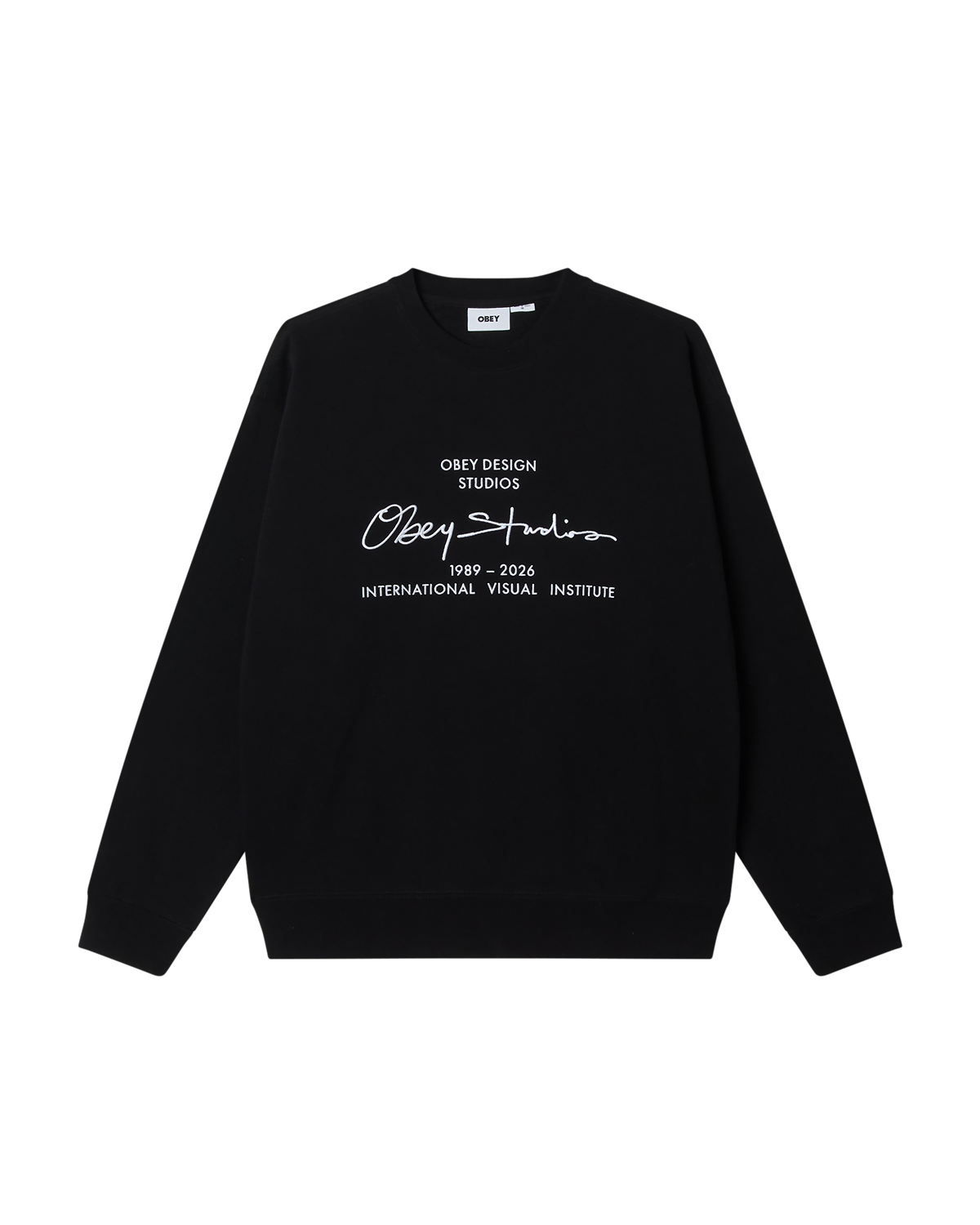 OBEY SIGNATURE CREWNECK (zoomed)