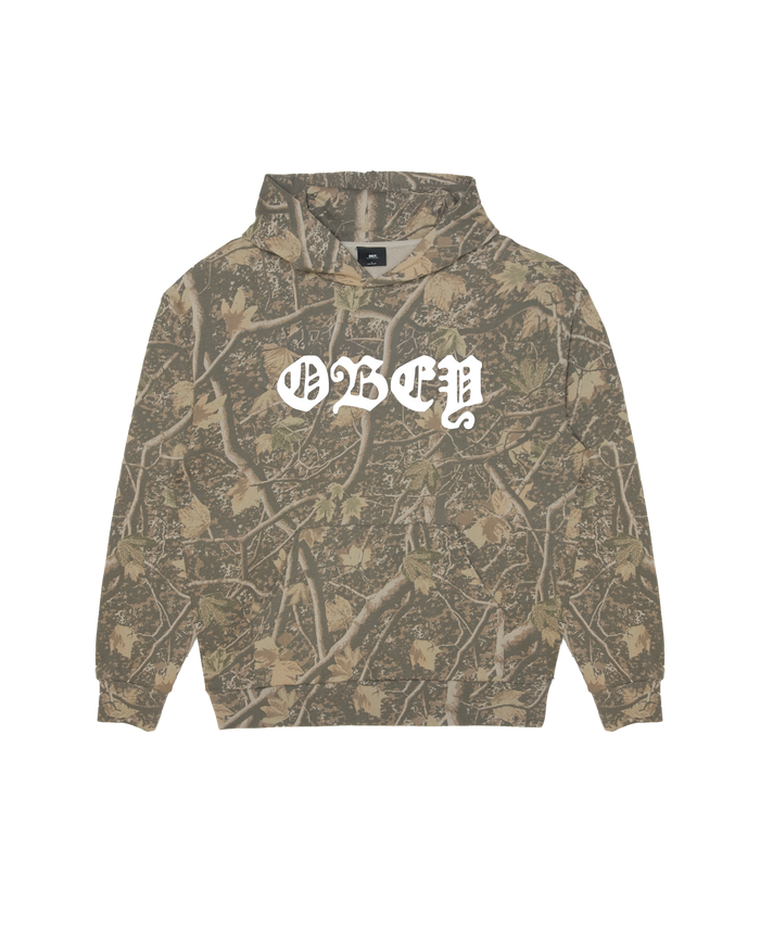 OLD ENGLISH PULLOVER HOOD